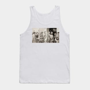 It Was the Custom Then to Bring Away the Bride From Home by Will Hicock Low Tank Top